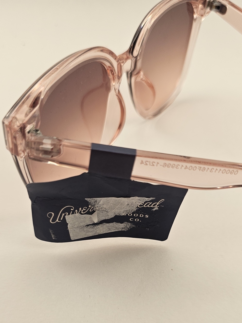 Universal Thread Cat-Eye Sunglasses Light Pink Recycled Frames NWT - Picture 6 of 6